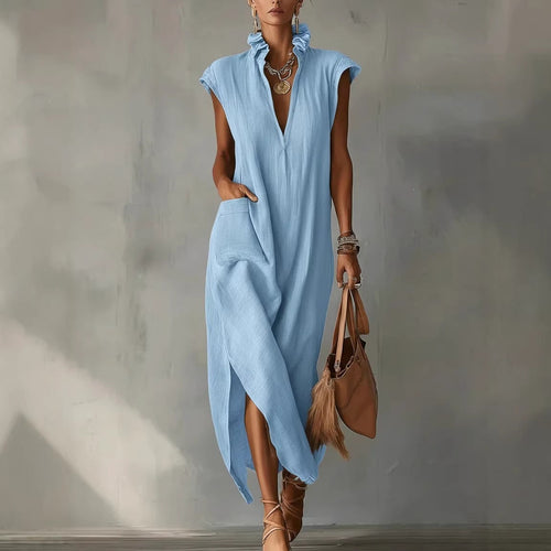 Ruffle Spring Maxi Dress
