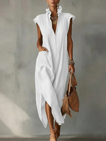 Ruffle Spring Maxi Dress