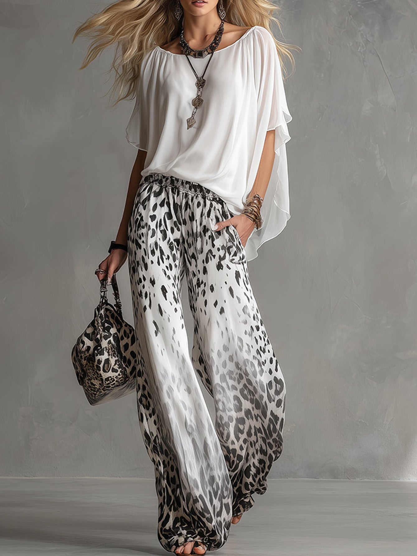 Casual Loose Vacation Matching Set