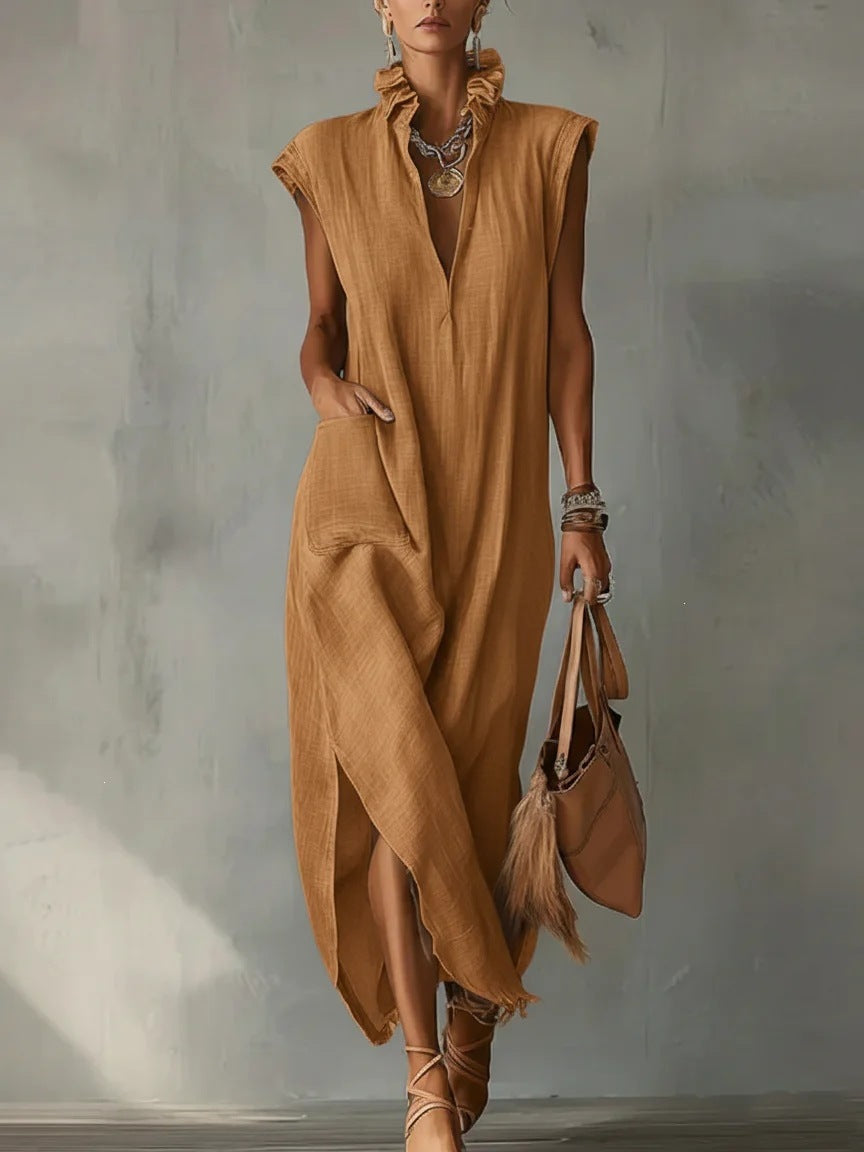 Ruffle Spring Maxi Dress