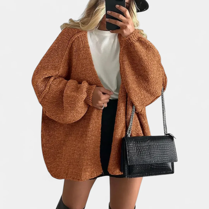Cozy Relaxed-Fit Knit Cardigan