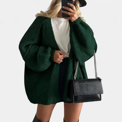 Cozy Relaxed-Fit Knit Cardigan